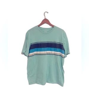 Urban Pipeline Tshirt with retro style stripes SZ L